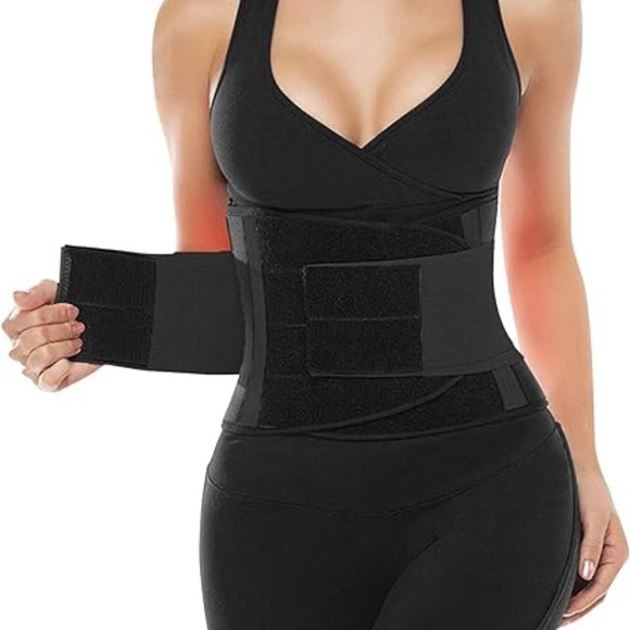 Women Waist Trainer Eraser Belt Tummy Control Waist Trimmer Slimming Belly Band - Picture 1 of 8